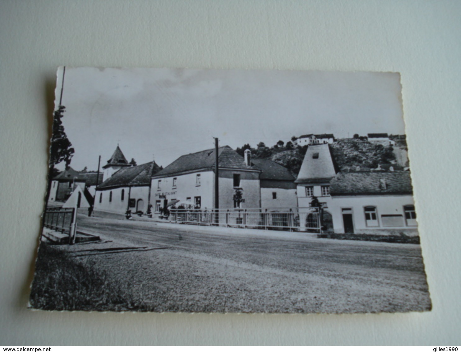 Cpa Wilwerwiltz , Route De Wiltz , 1976 , Voir Café Restaurant - Autres & Non Classés