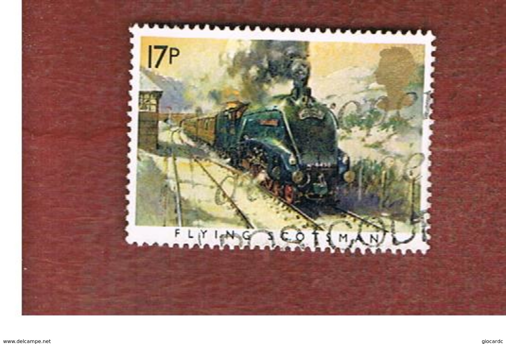 GRAN BRETAGNA (UNITED KINGDOM) -  SG 1272  -  1985  FAMOUS TRAIN:  FLYING SCOTLAND - USED - Usati