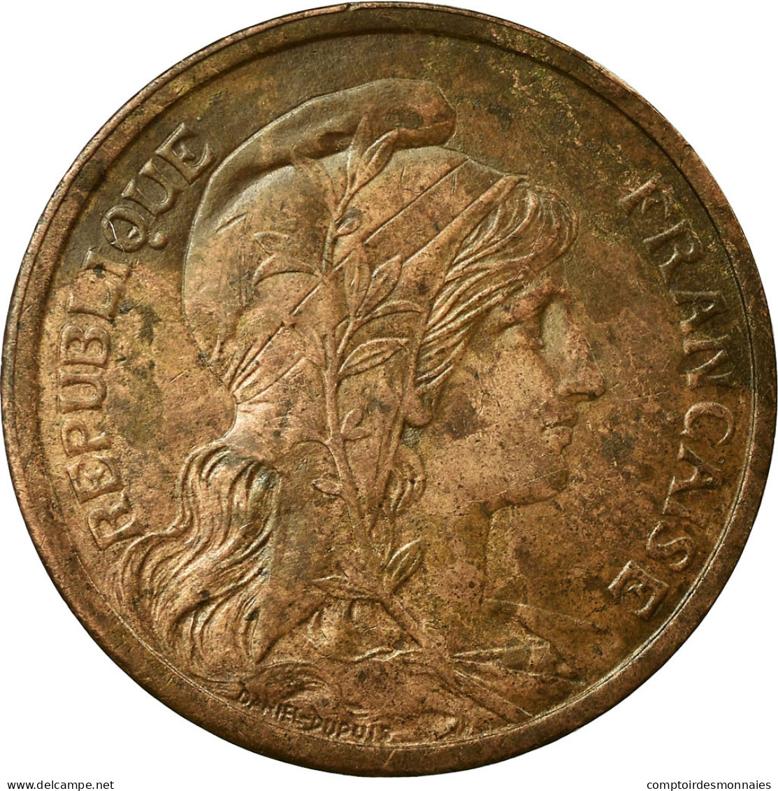 Monnaie, France, Dupuis, 2 Centimes, 1908, Paris, SUP, Bronze, Gadoury:107 - B. 2 Centimes