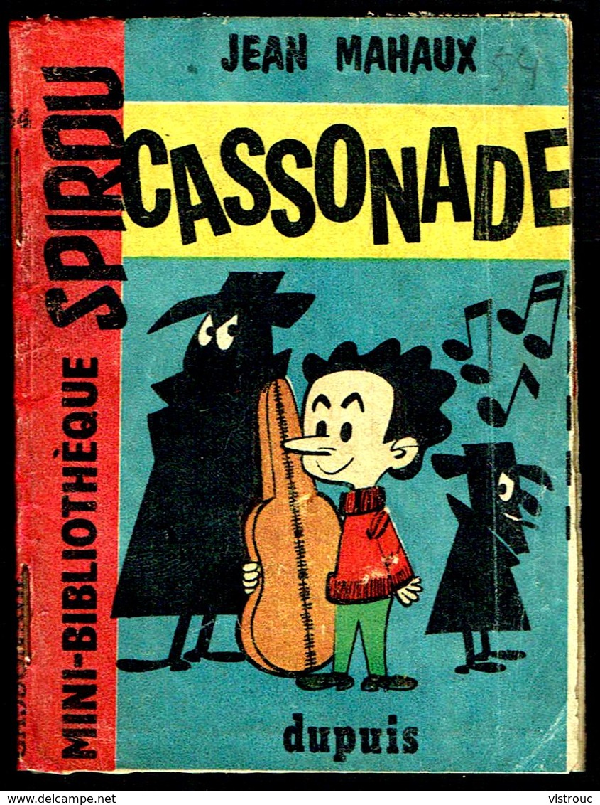 Mini-récit N° 54 - "CASSONADE" De Jean MAHAUX - Supplément à Spirou - Monté. - Spirou Magazine