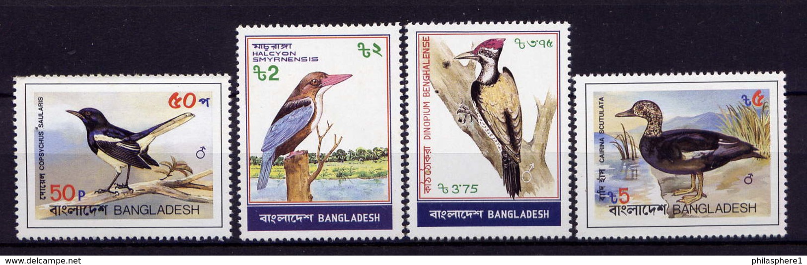 Bangladesch Nr.186/9          **  MNH        (017) - Bangladesch