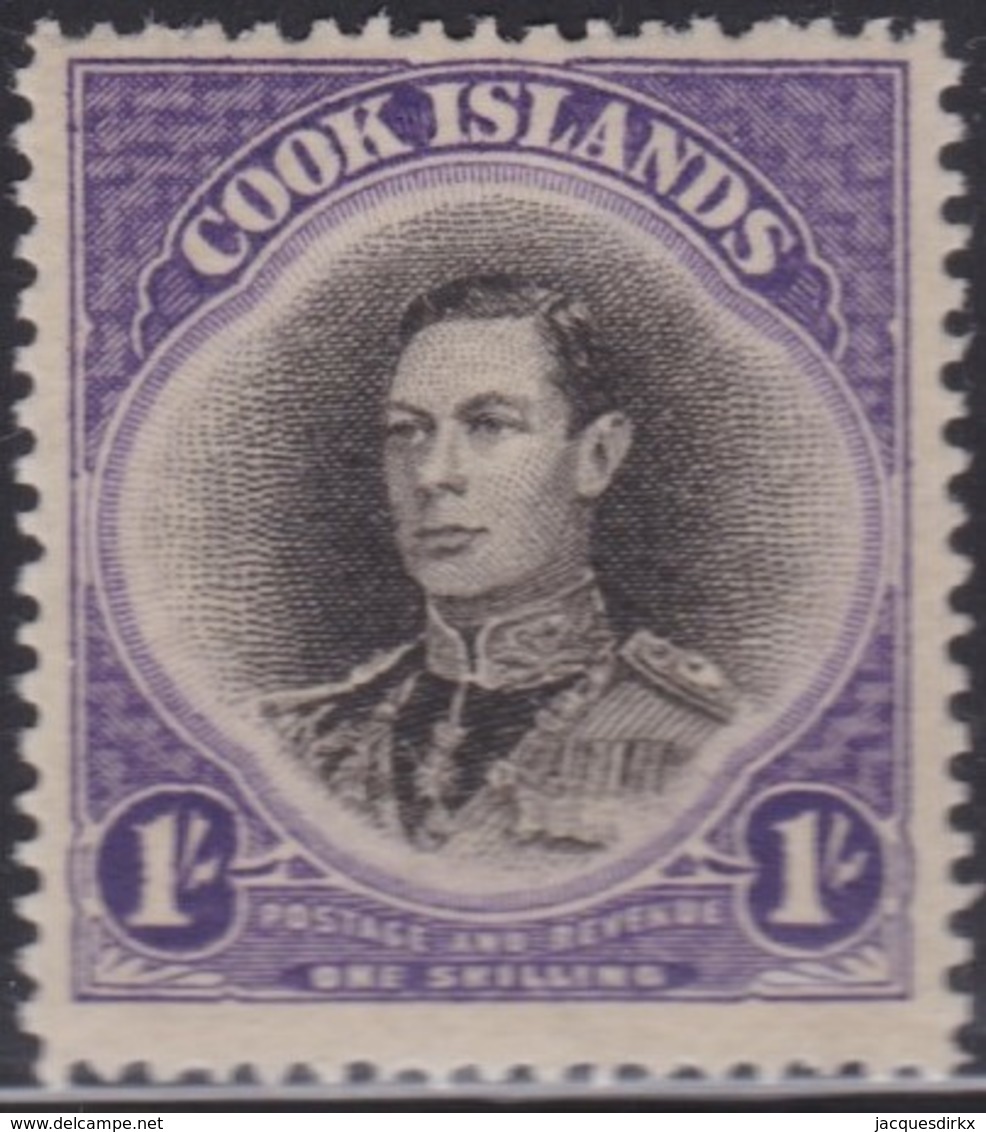 Cook  Islands    .   SG  .    127         .   *   .   Mint-hinged      .   /    .  Ongebruikt - Cookeilanden