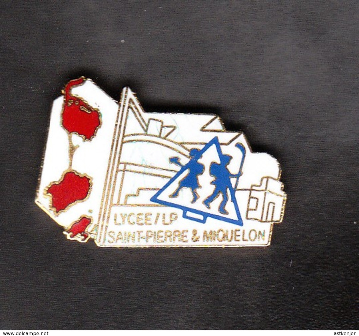 PIN'S SAINT PEIRRE ET MIQUELON (SPM) - LYCEE/LEP - Non Classés