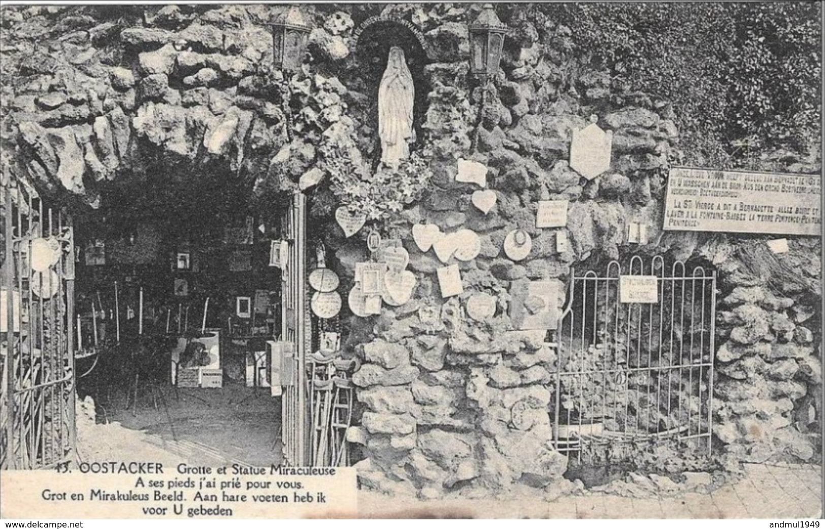 OOSTACKER-OOSTAKKER - Grotte Et Statue Miraculeuse - Gent