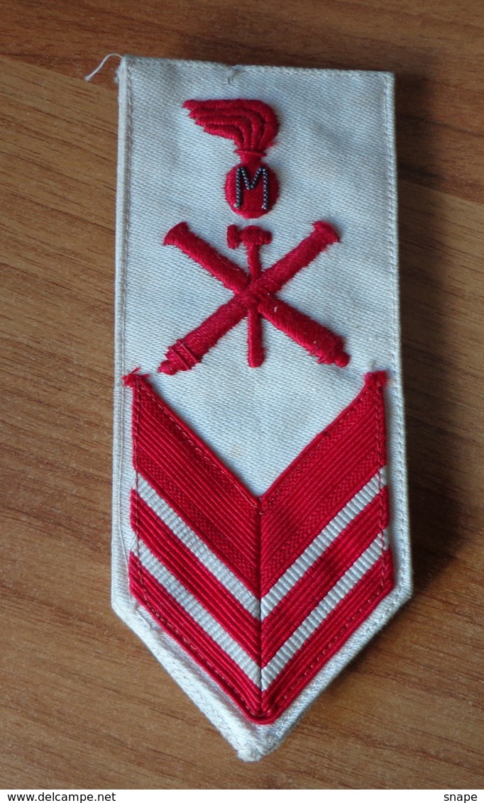 Sottocapo Puntatore Mitragliere - Marina Militare - Gradi  Pre 1970  Italian Navy Seaman Ranks Vintage (rif.163) - Marine