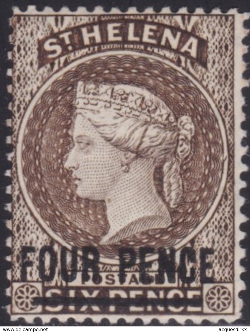 St Helena   .   SG  .    43     .    *    .    Mint-hinged     .   /    .   Ongebruikt - Sint-Helena