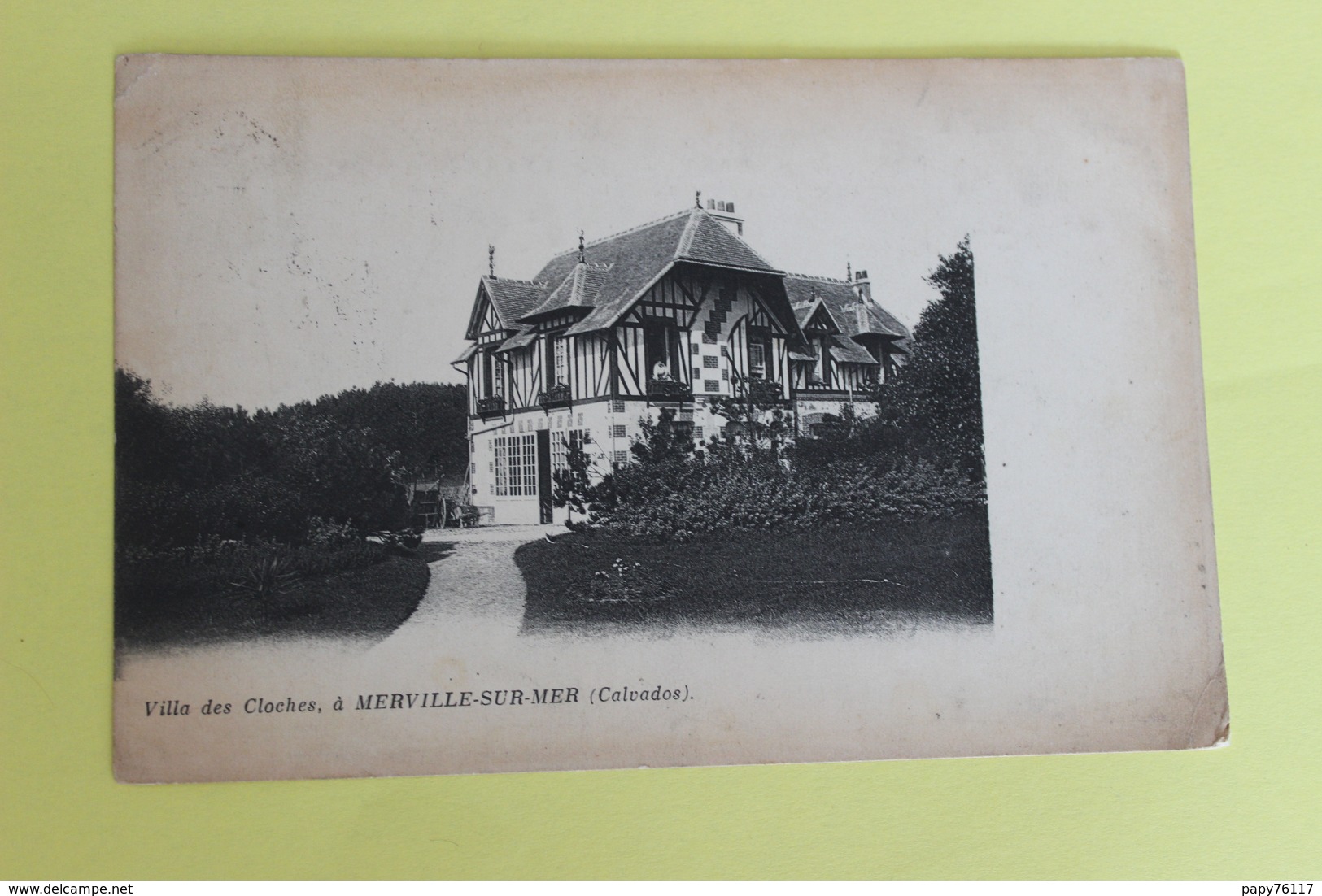 CPA 14  VILLA DES CLOCHES A MERVILLE SUR MER - Autres & Non Classés