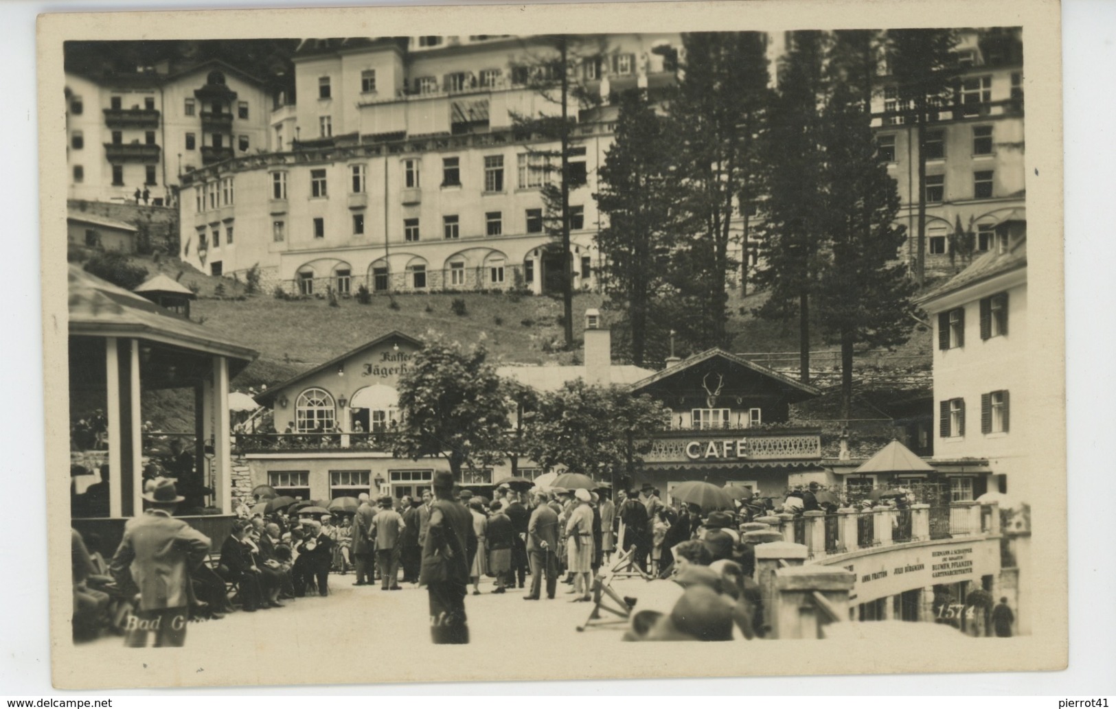 AUTRICHE - SALZBOURG - Badgastein , Kurkonzert Mit Café Jägerhaus - Salzburg Stadt