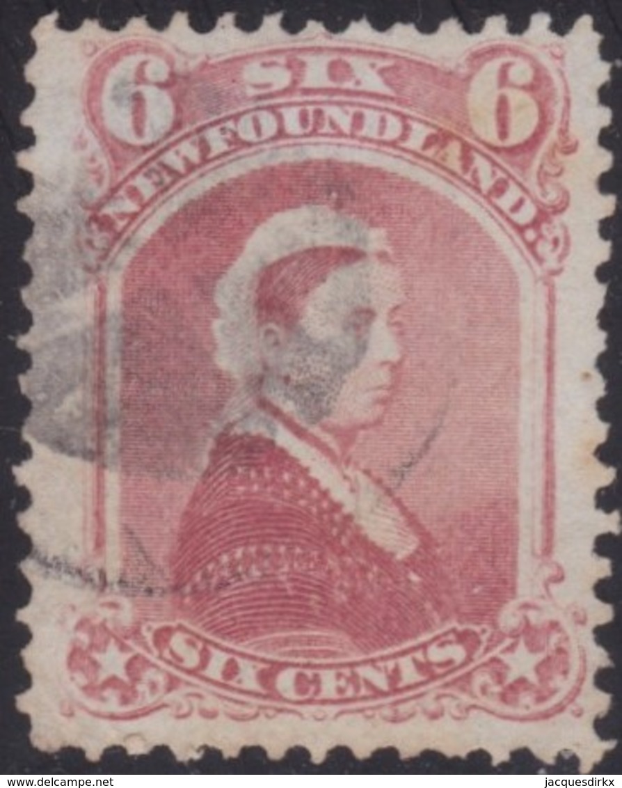 Newfoundland      .   SG  .    39     .      O        .   Cancelled       .   /    .  Gebruikt - 1865-1902