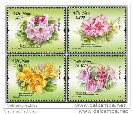 Vietnam Viet Nam MNH Perf Withdrawn Stamps 2009 : Flower (Ms985) - Vietnam