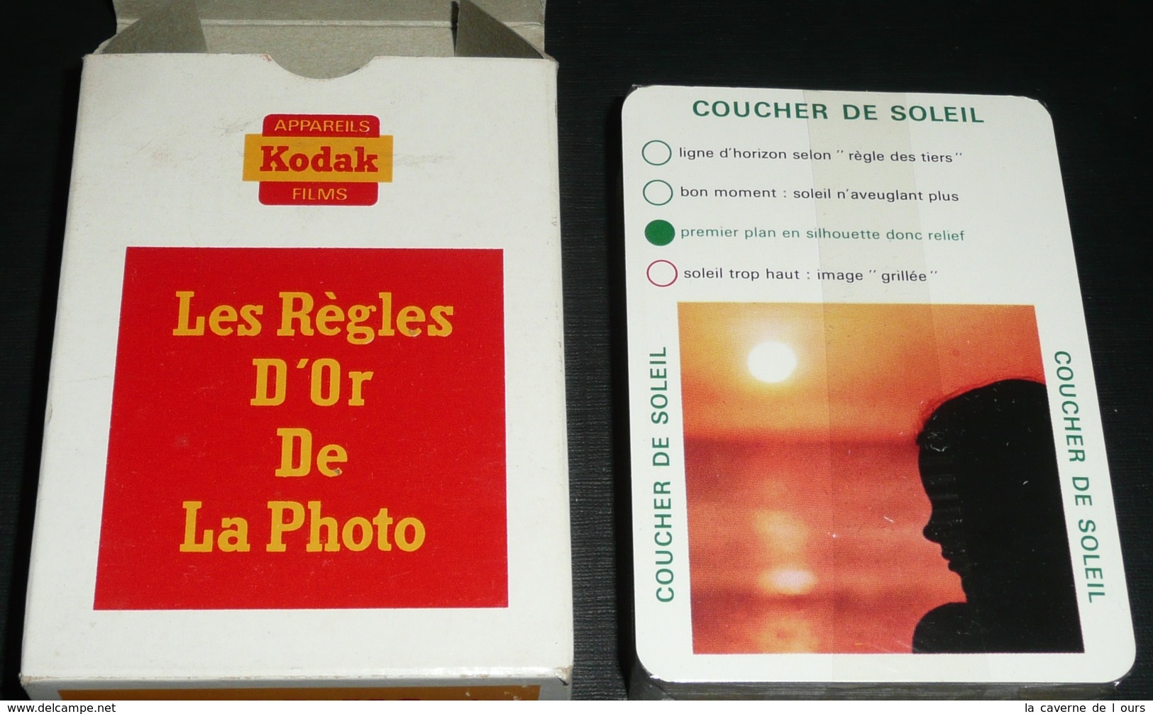 Rare Jeu De 56 Cartes, 2 Jeux En 1 Le Rami Et Des 13 Familles, Appareils KODAK Films, Les Règles D'or De La Photo, Joker - Autres & Non Classés