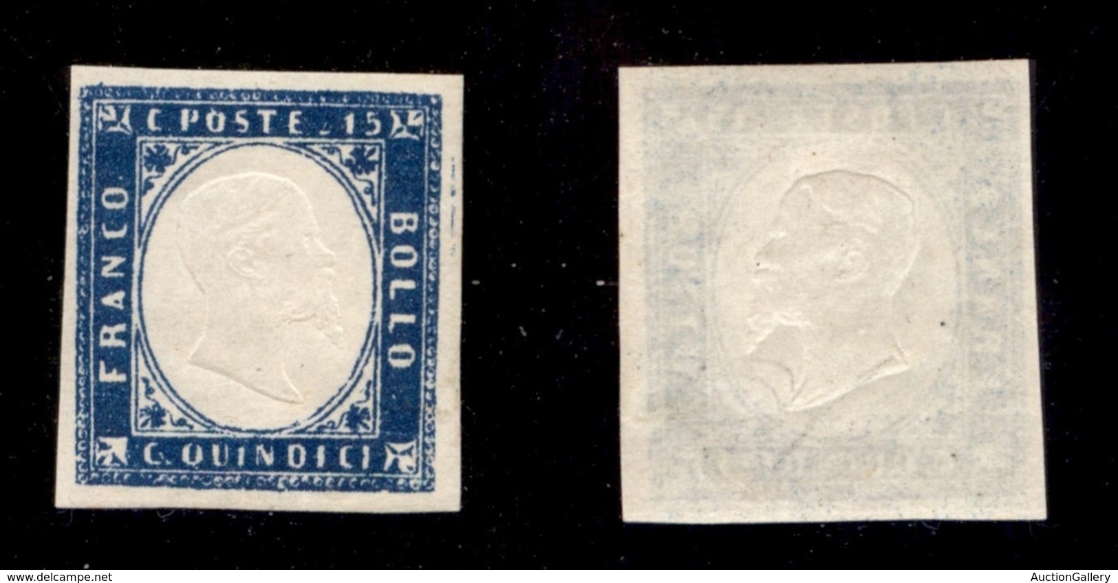 REGNO D'ITALIA - POSTA ORDINARIA - 1863 - 15 Cent (11) - Gomma Integra (250) - Sonstige & Ohne Zuordnung
