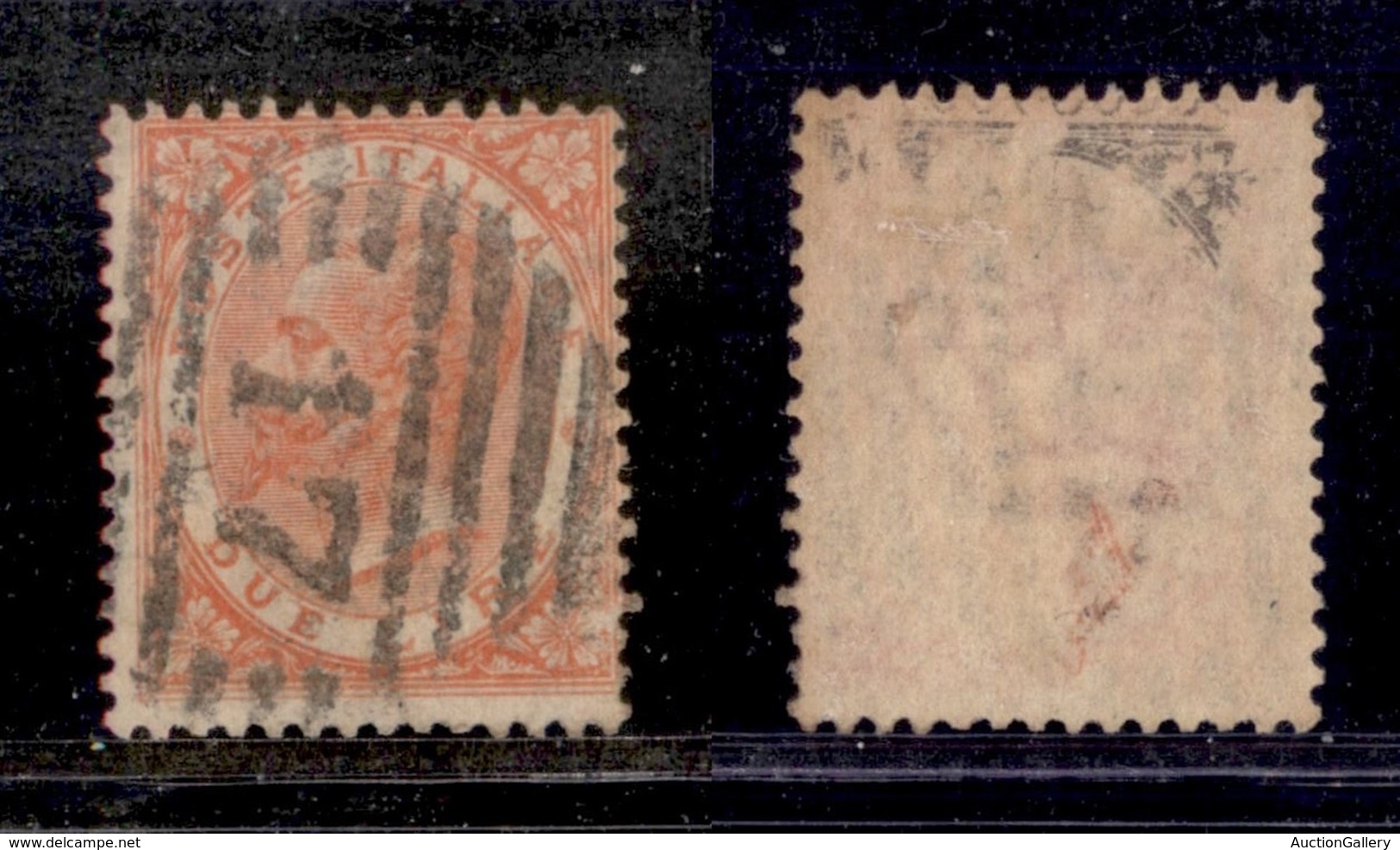 REGNO D'ITALIA - POSTA ORDINARIA - 1863 - Torino - 2 Lire (22) Usato (160) - Sonstige & Ohne Zuordnung