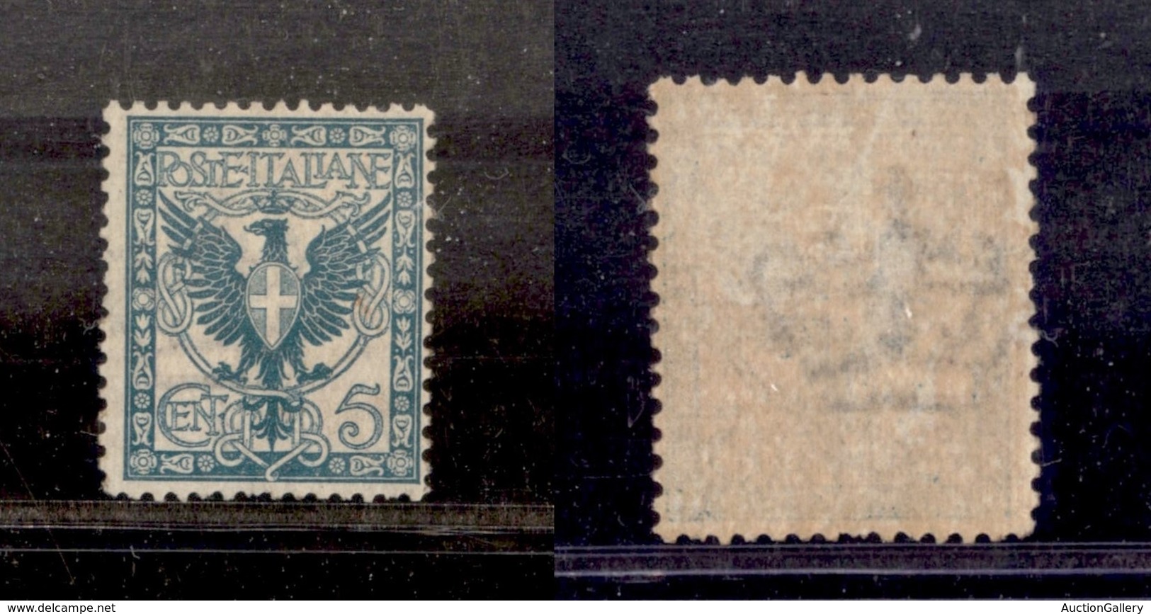 REGNO D'ITALIA - POSTA ORDINARIA - 1901 - 5 Cent Floreale (70) - Gomma Originale (220) - Sonstige & Ohne Zuordnung