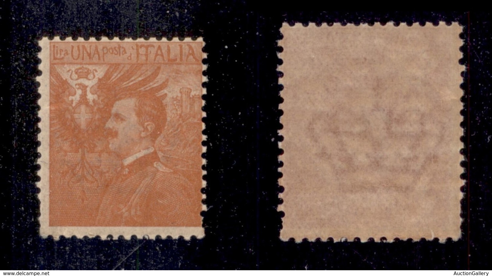 REGNO D'ITALIA - POSTA ORDINARIA - 1904 - Saggio - 1 Lira (Unificato 79N) - Gomma Integra (800) - Sonstige & Ohne Zuordnung