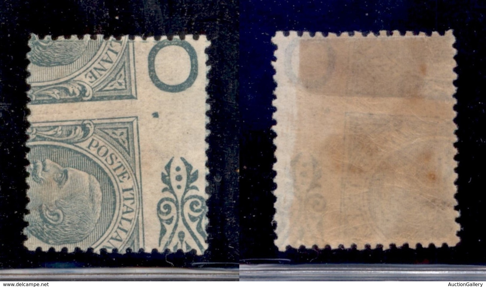 REGNO D'ITALIA - POSTA ORDINARIA - 1906 - 5 Cent Leoni (81ne) - Dentellatura Ruotata - Gomma Originale (300) - Sonstige & Ohne Zuordnung