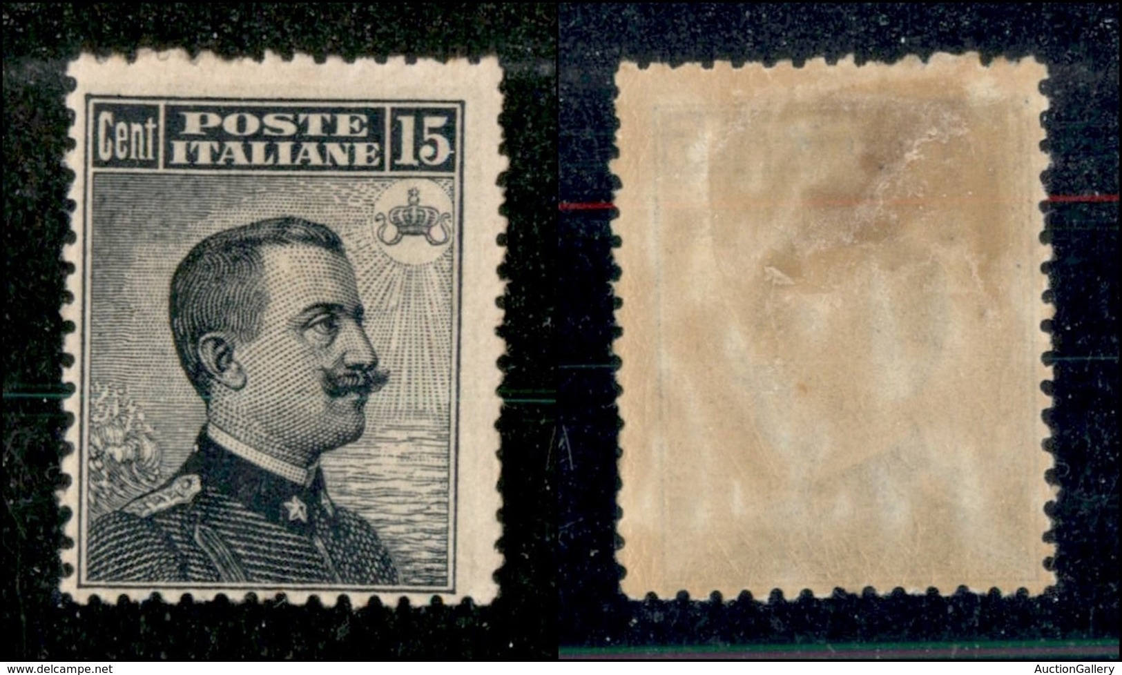 REGNO D'ITALIA - POSTA ORDINARIA - 1909 - 15 Cent Michetti (86) - Gomma Originale (400) - Autres & Non Classés