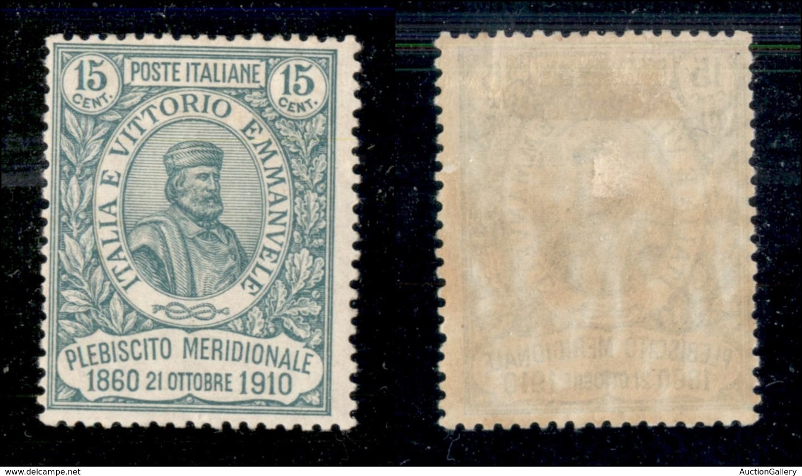 REGNO D'ITALIA - POSTA ORDINARIA - 1910 - 15 Cent Garibaldi (90) - Gomma Originale (325) - Autres & Non Classés