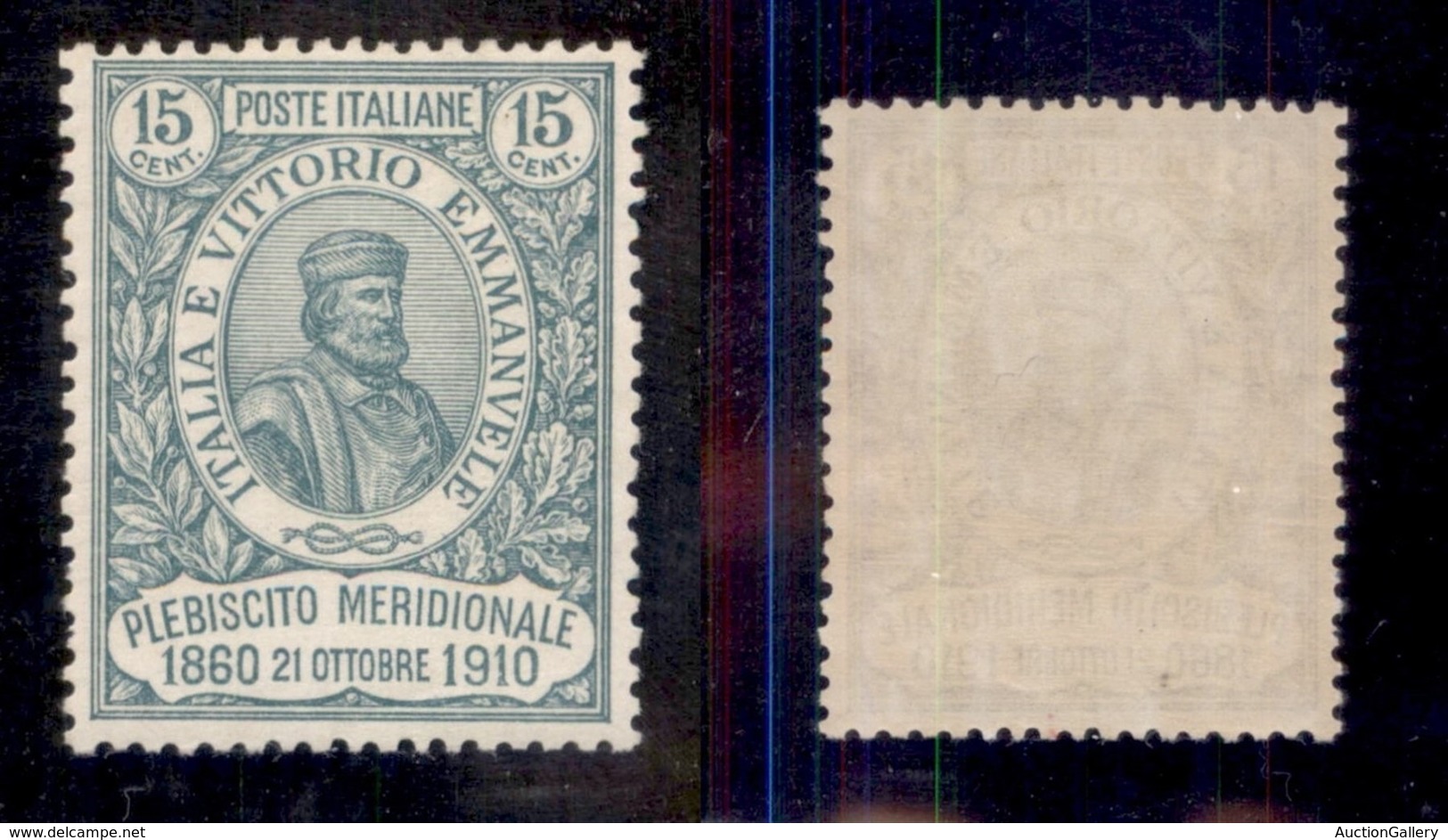 REGNO D'ITALIA - POSTA ORDINARIA - 1910 - 15 Cent Garibaldi (90) - Gomma Originale - Ben Centrato (325+) - Sonstige & Ohne Zuordnung