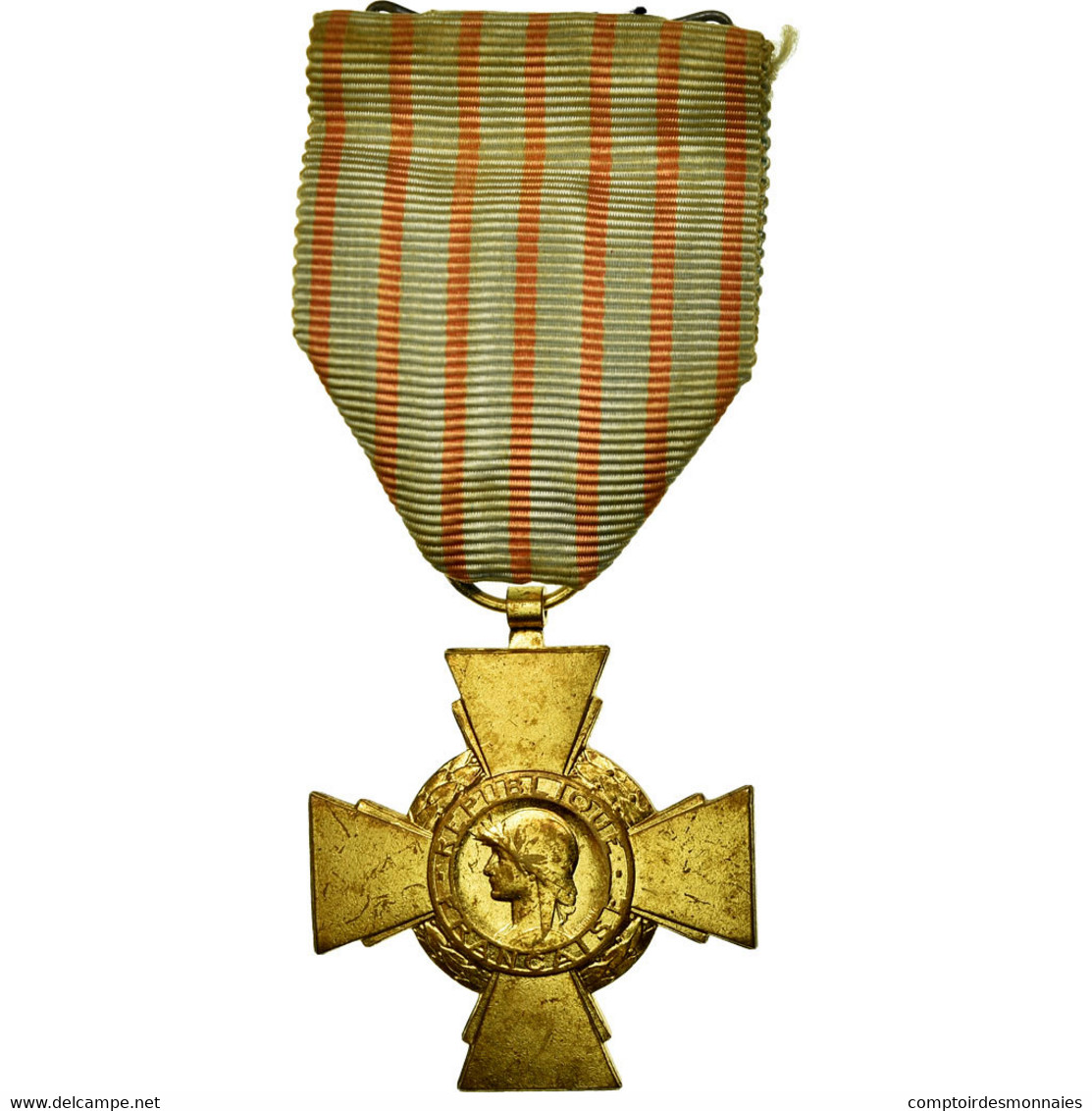 France, Croix Du Combattant, Médaille, 1914-1918, Good Quality, Bronze, 37 - Autres & Non Classés