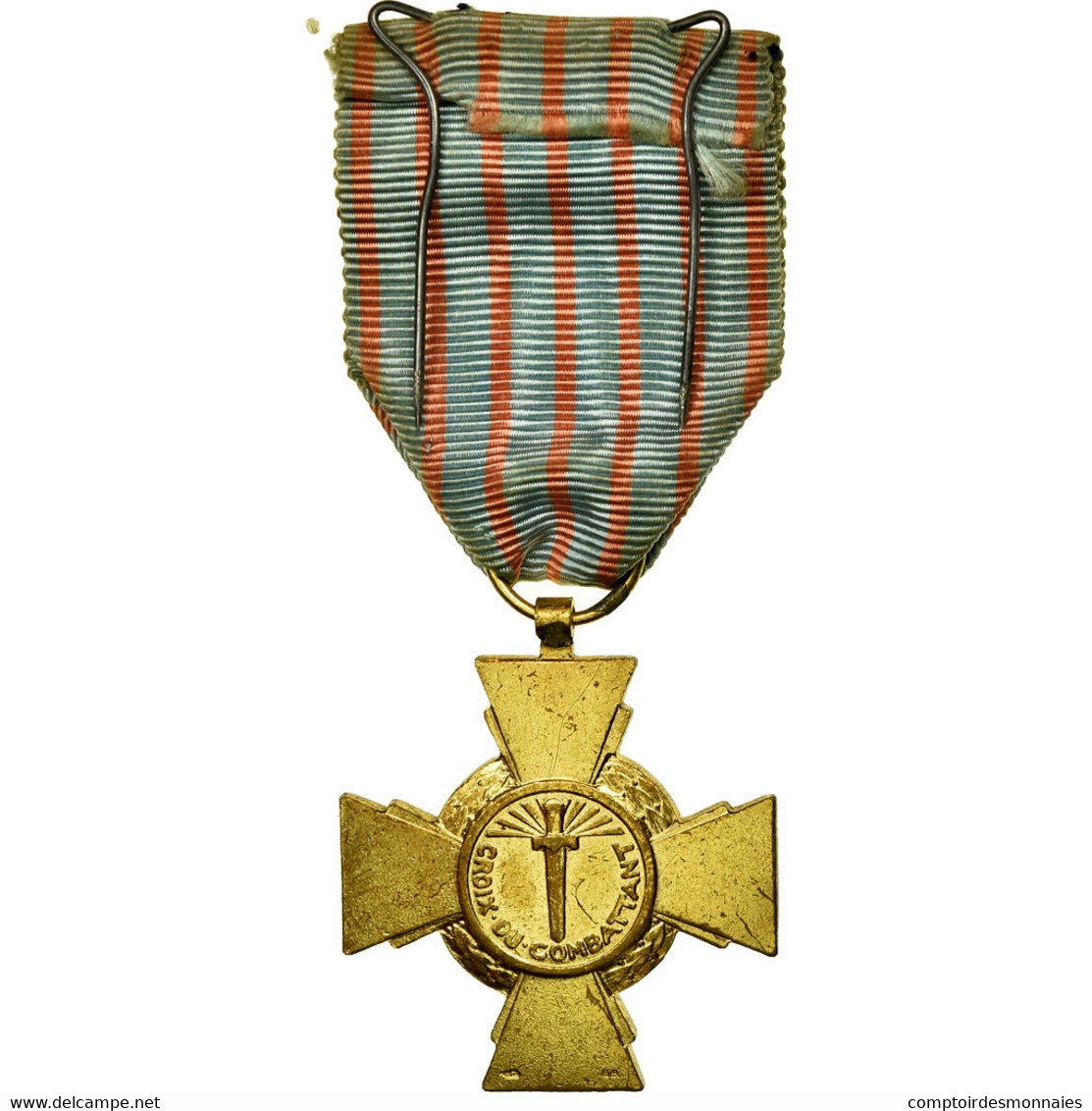 France, Croix Du Combattant, Médaille, 1914-1918, Good Quality, Bronze, 37 - Autres & Non Classés