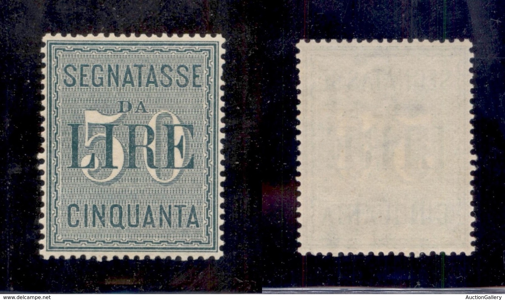 REGNO D'ITALIA - SEGNATASSE - 1884 - 50 Lire (15) - Gomma Integra - Ottima Centratura (900) - Sonstige & Ohne Zuordnung