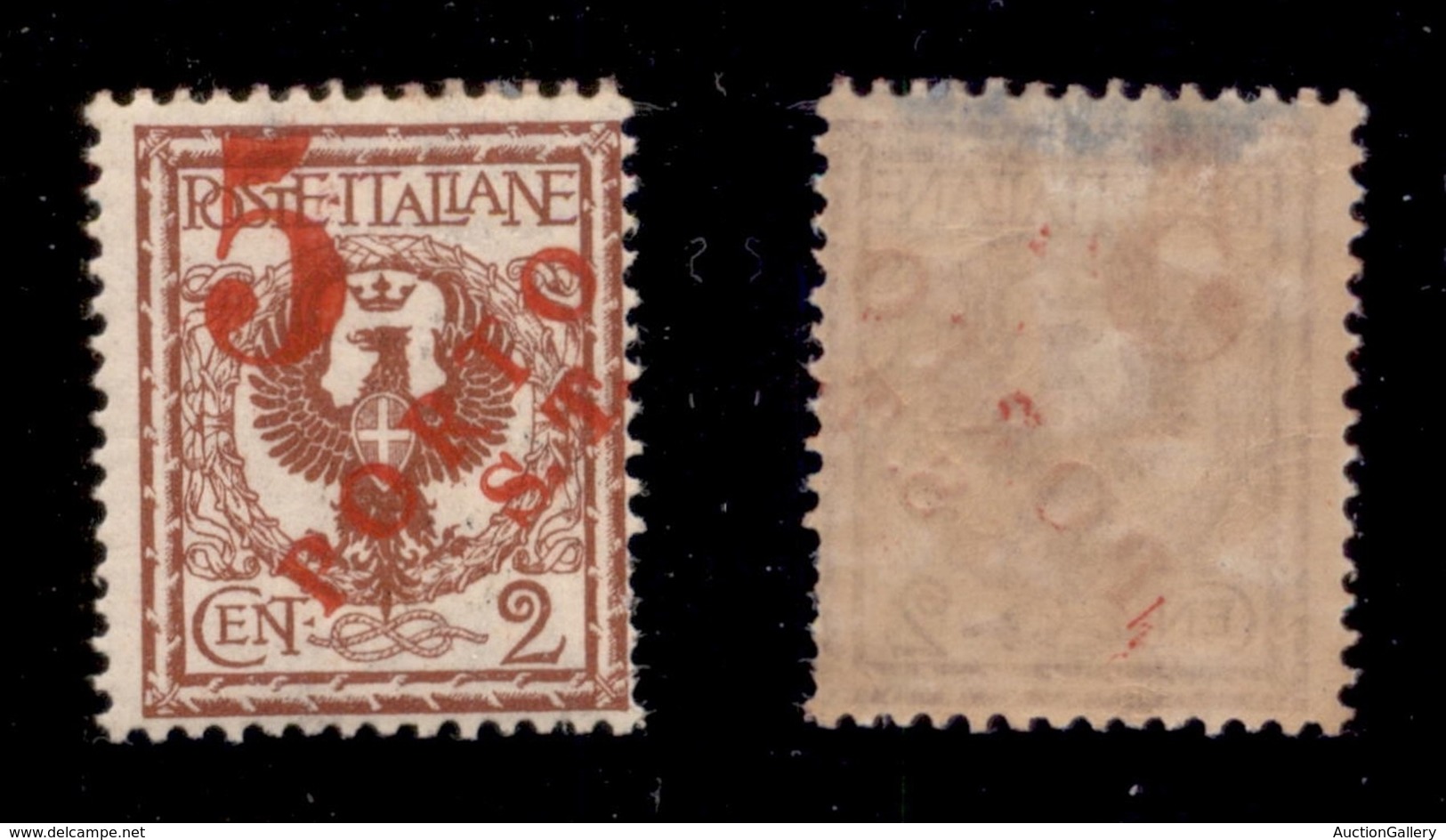 OCCUPAZIONI - BOLZANO 3 - 1919 - 5 Porto S.T. Su 2 Cent (145a) - Soprastampe Spaziate - Gomma Originale (320) - Autres & Non Classés