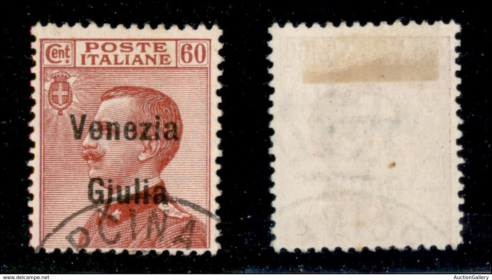OCCUPAZIONI - VENEZIA GIULIA - 1918 - 60 Cent (28) Usato (350) - Sonstige & Ohne Zuordnung