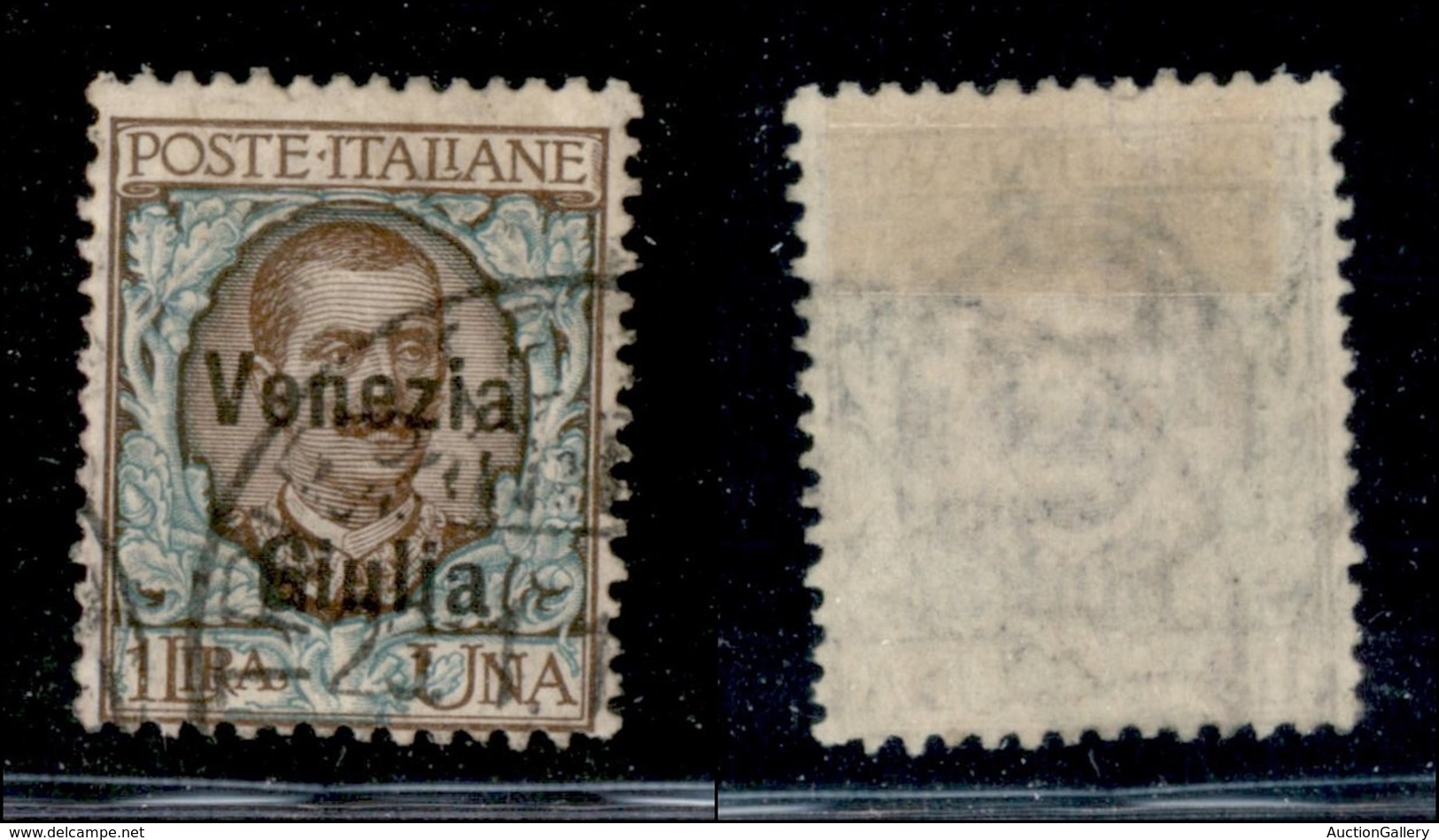 OCCUPAZIONI - VENEZIA GIULIA - 1918 - 1 Lira (29) Usato (130) - Autres & Non Classés