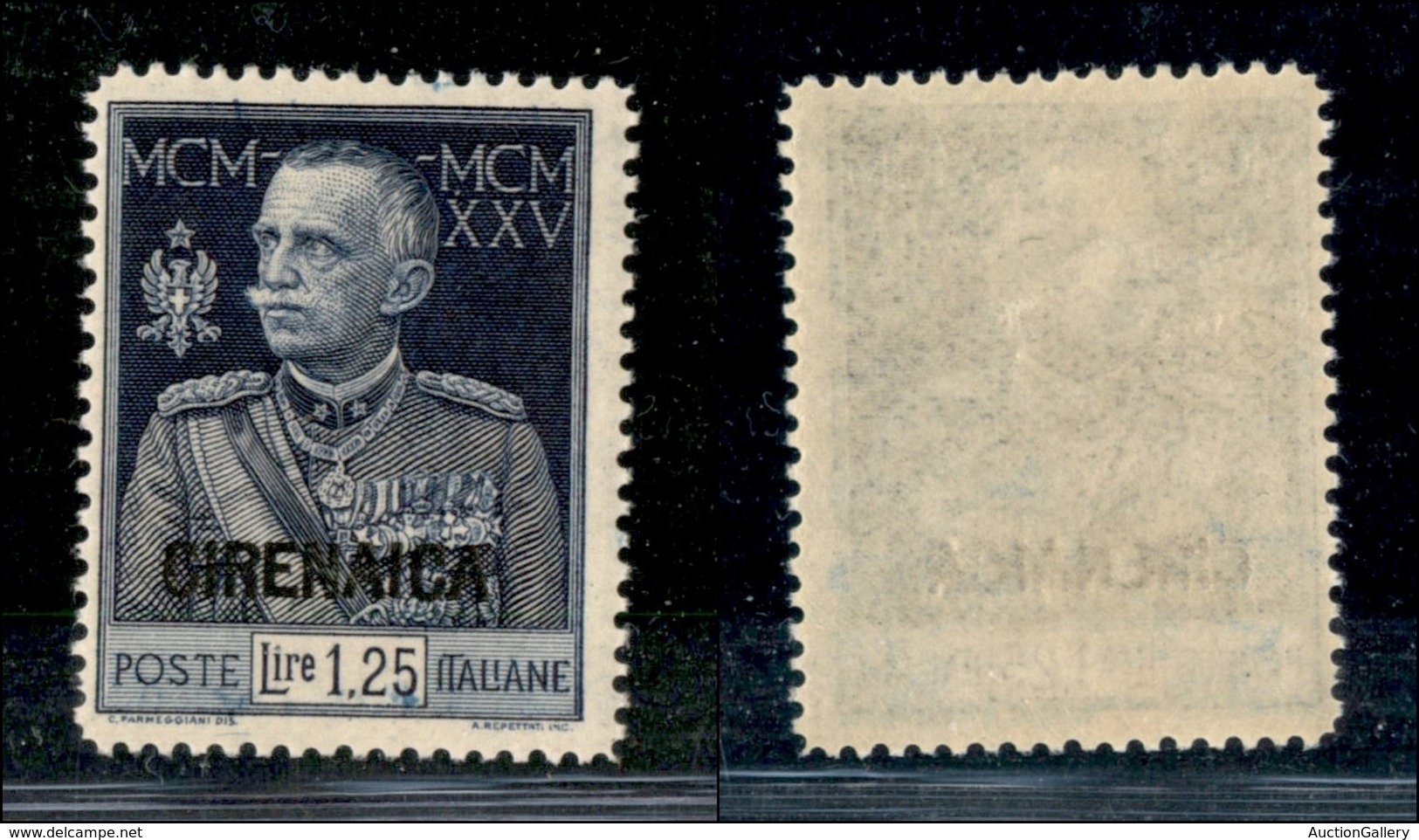 COLONIE - CIRENAICA - 1926 - 1,25 Lire Giubileo (26) - Gomma Integra (2.000) - Other & Unclassified