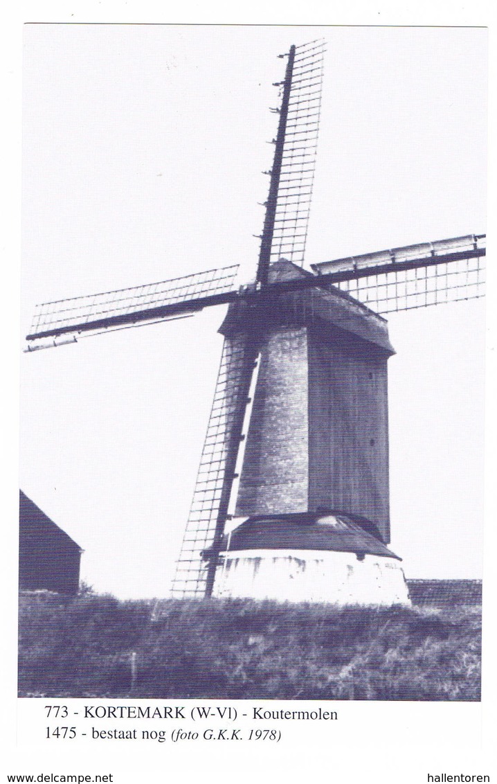 Kortemark: Koutermolen ( 2 Scans) - Kortemark