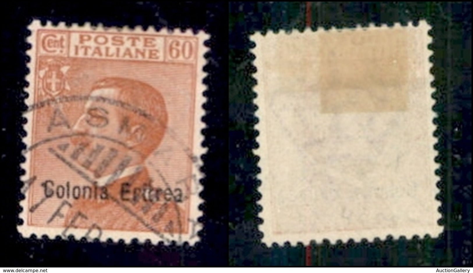 COLONIE - ERITREA - 1929 - 60 Cent (124) Usato (380) - Sonstige & Ohne Zuordnung