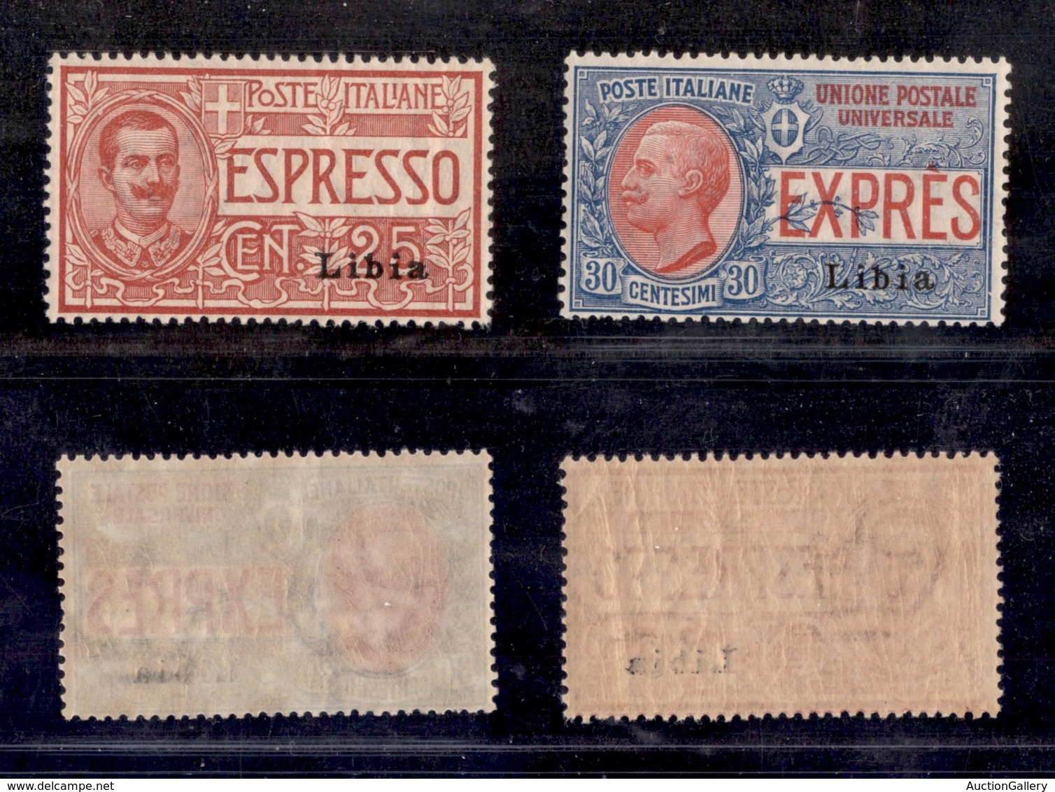 COLONIE - LIBIA - 1915 - Espressi (1/2) - Serie Completa - Gomma Integra (500) - Autres & Non Classés