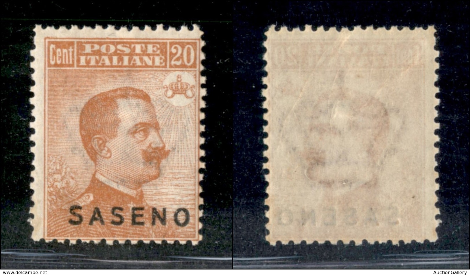 COLONIE - SASENO  - 1923 - 20 Cent (3) - Gomma Integra (200) - Autres & Non Classés