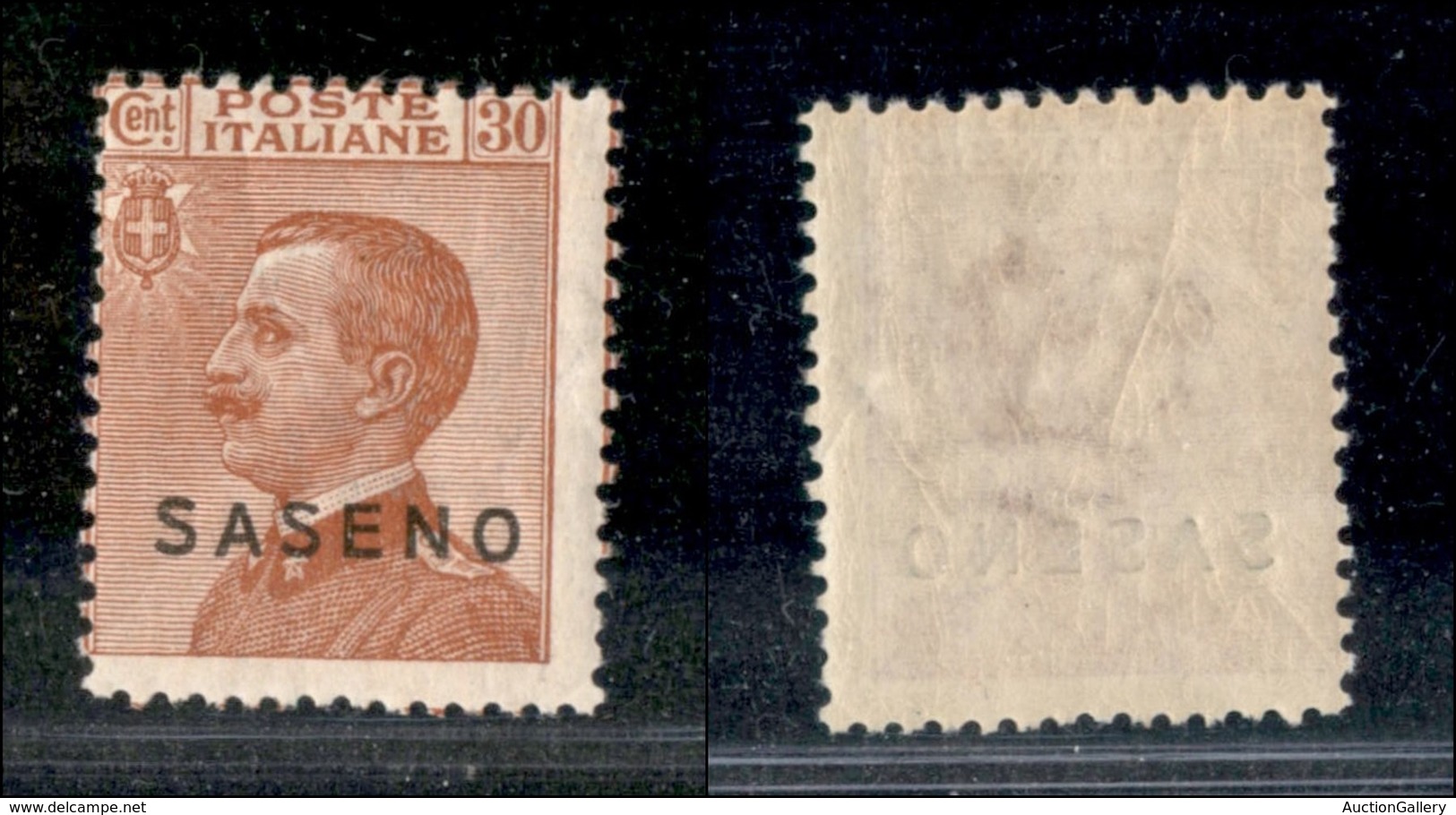 COLONIE - SASENO  - 1923 - 30 Cent (5) - Gomma Integra (200) - Sonstige & Ohne Zuordnung