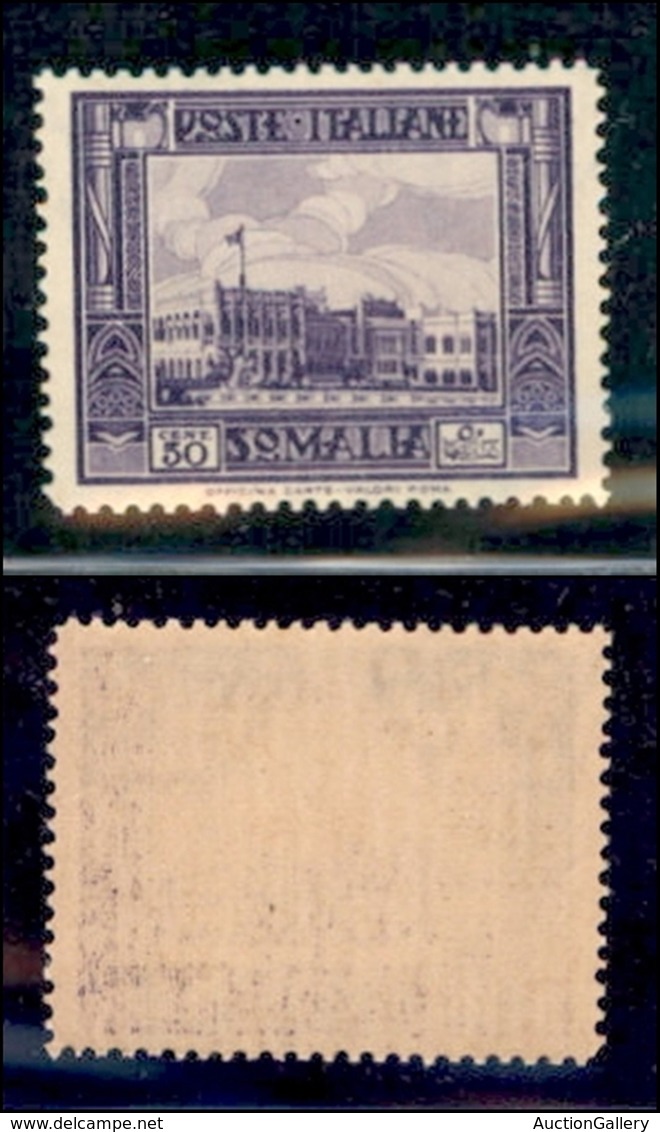 COLONIE - SOMALIA - 1935 - 50 Cent Pittorica (221) - Gomma Integra - Ben Centrato (350+) - Sonstige & Ohne Zuordnung