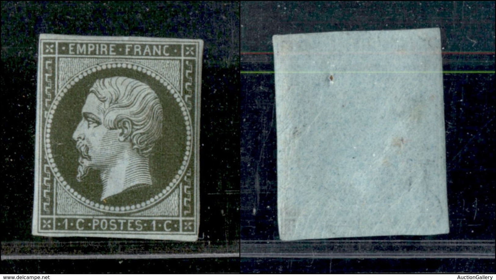 EUROPA - FRANCIA - 1853 - 1 Cent (10) - Gomma Integra - Sonstige & Ohne Zuordnung