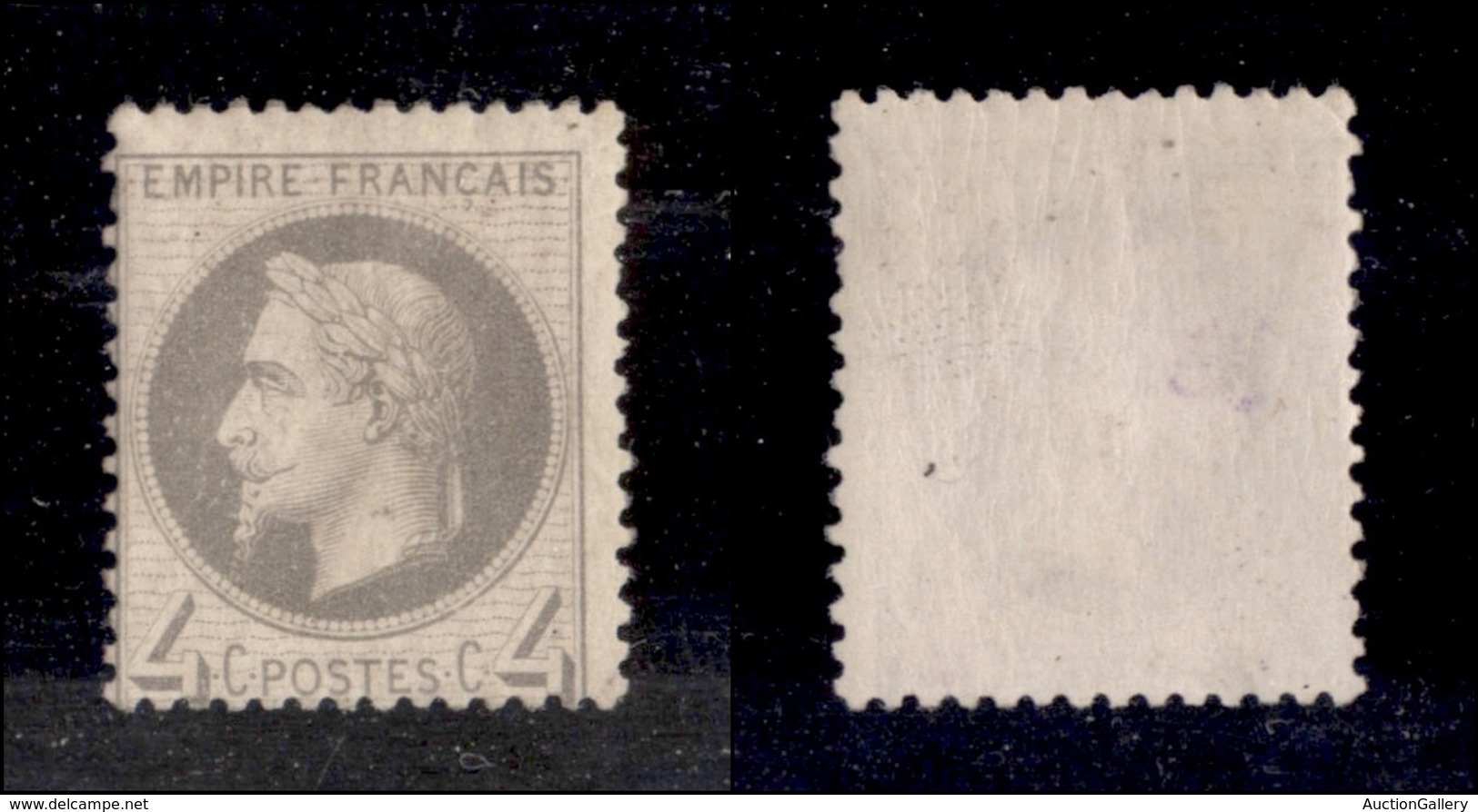 EUROPA - FRANCIA - 1862 - 4 Cent (26) - Gomma Integra - Autres & Non Classés