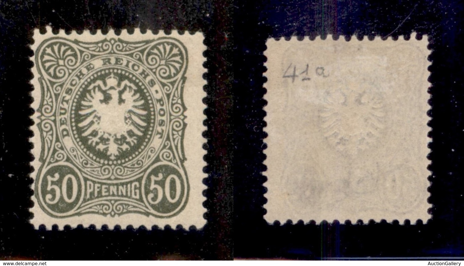 EUROPA - GERMANIA - 1880 - 50 Pfennig (44) - Gomma Originale - Sonstige & Ohne Zuordnung