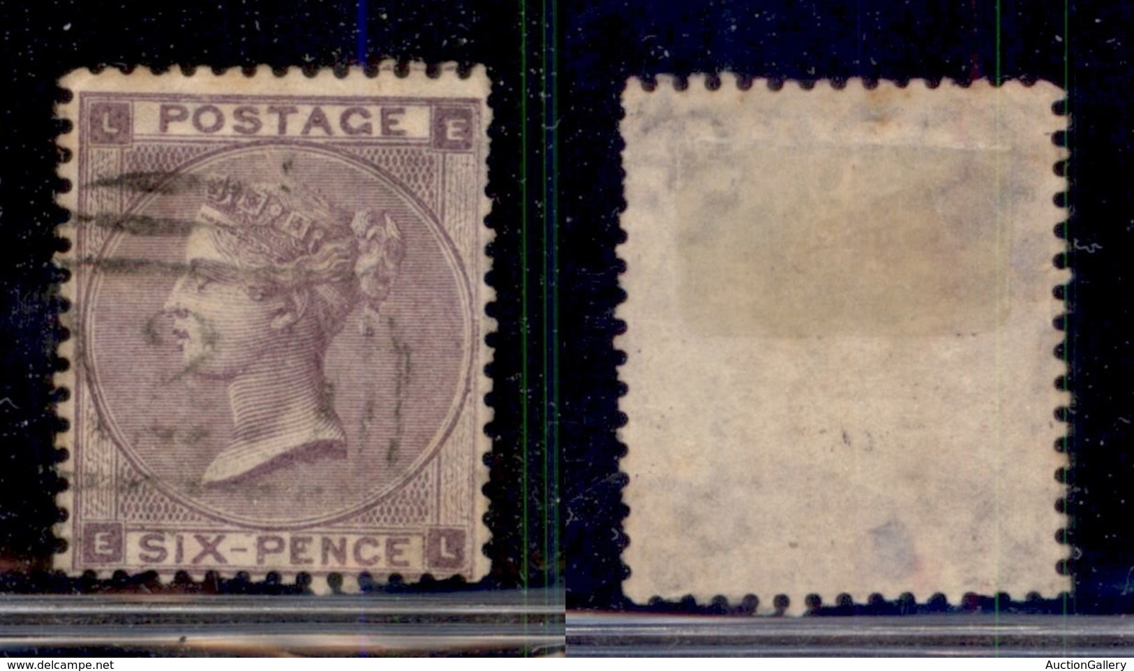 EUROPA - GRAN BRETAGNA - 1864 - 6 Pence Regina Vittoria (20 II) - Usato (120) - Autres & Non Classés