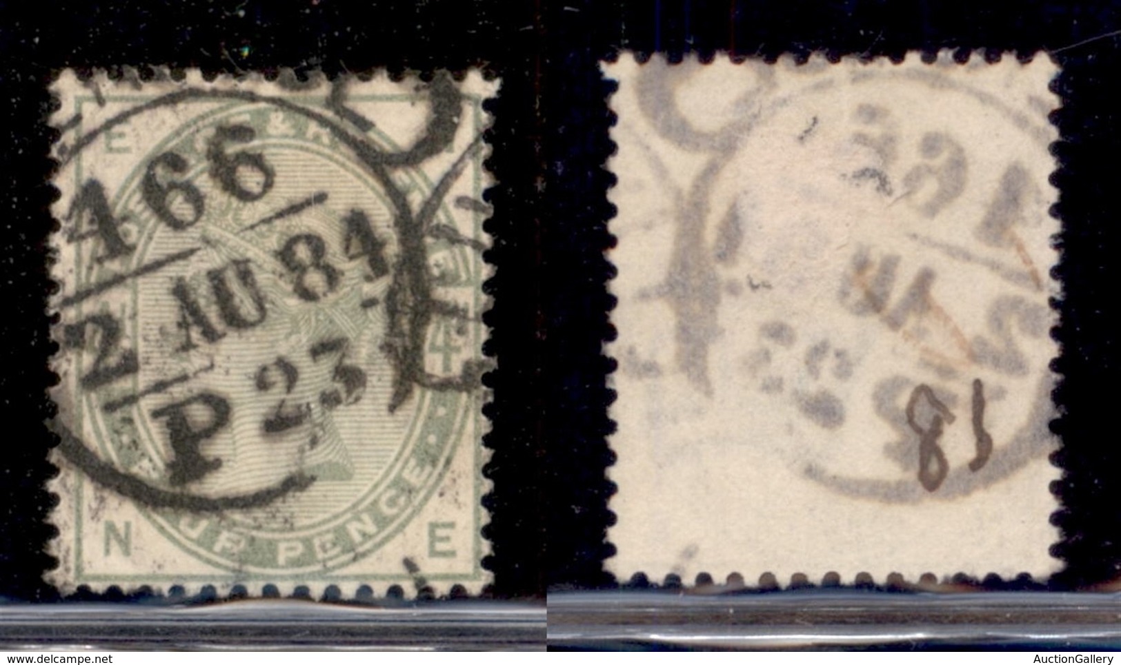 EUROPA - GRAN BRETAGNA - 1884 - 4 Pence Regina Vittoria (77) - Usato (160) - Sonstige & Ohne Zuordnung