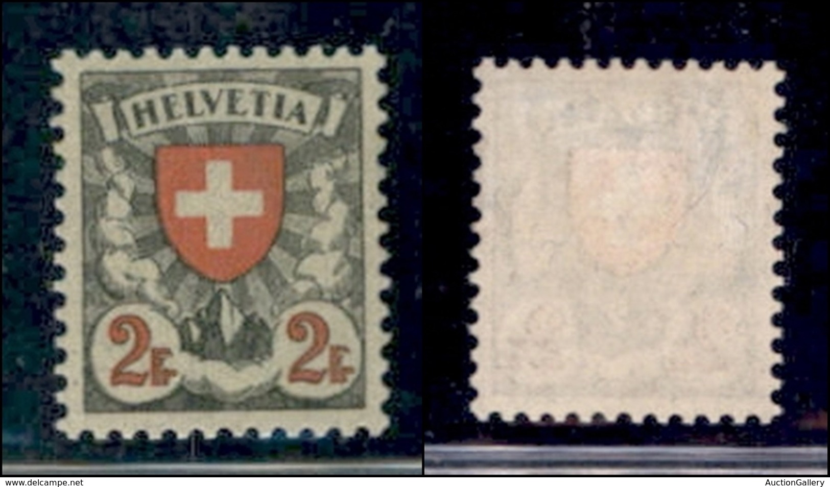 EUROPA - SVIZZERA - 1924 - 2 Franchi (197x) - Gomma Originale - Autres & Non Classés