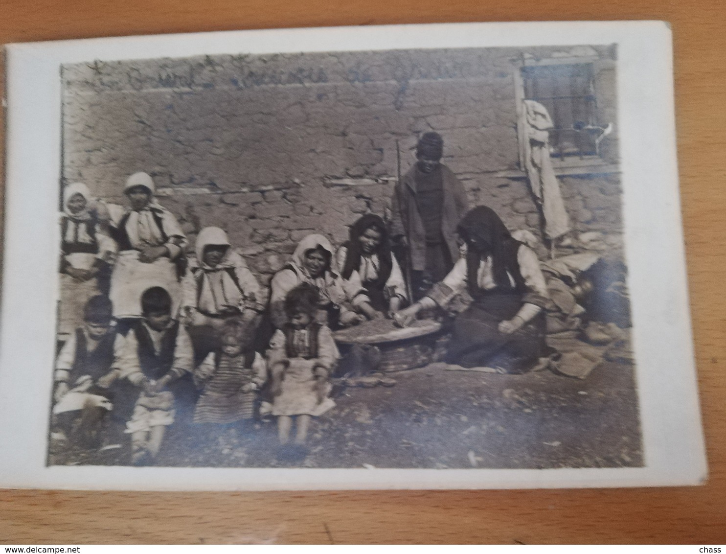 Carte Photo-en Orient-trieuses De Grains(écrite En 1918) - Turquie