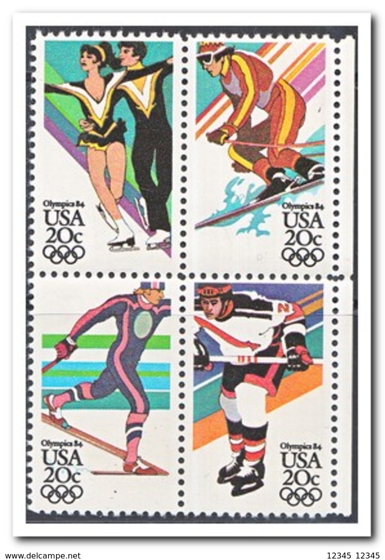 Amerika 1984, Postfris MNH, Olympic Winter Games - Ongebruikt