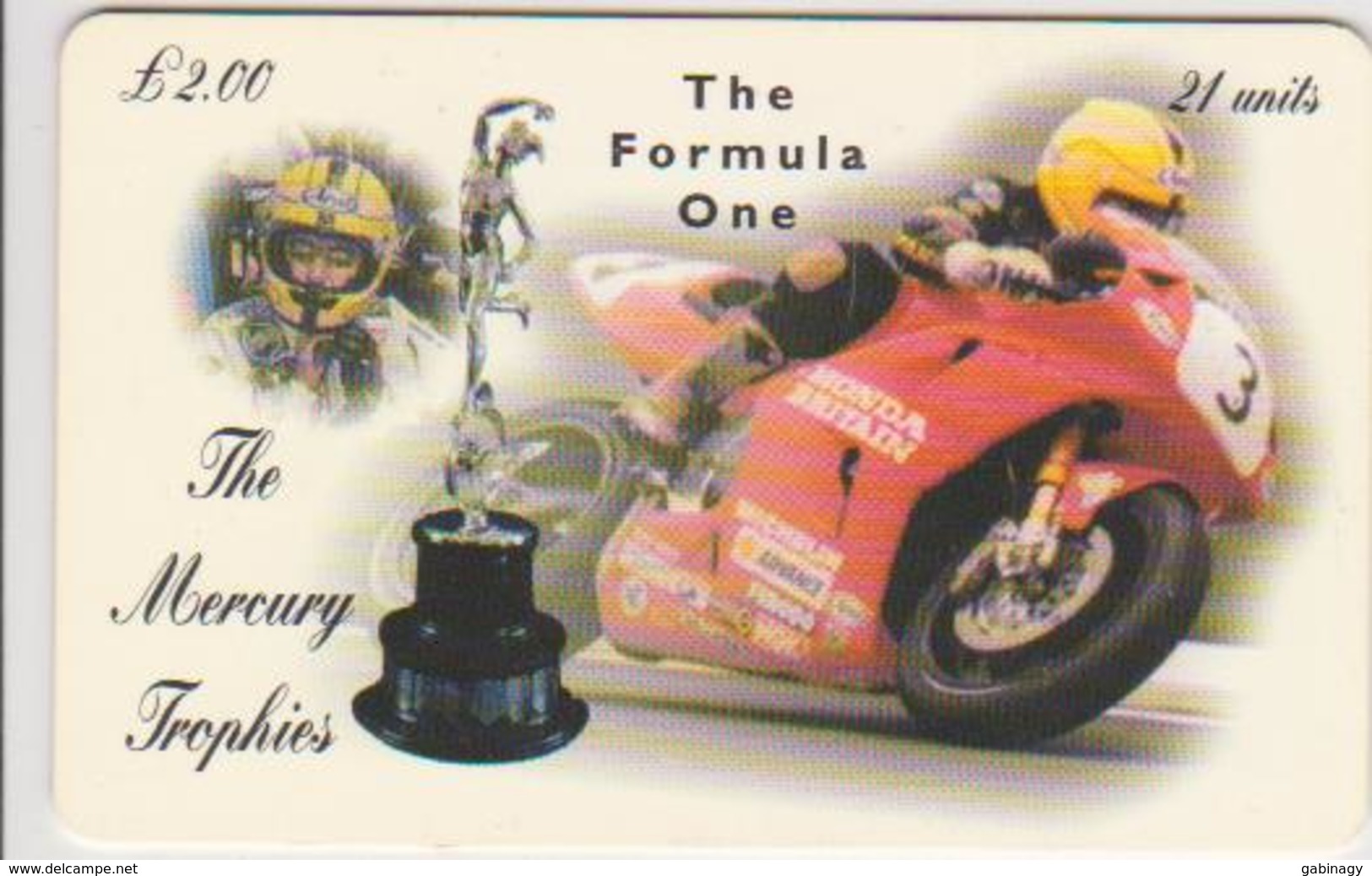 #08 - ISLE OF MAN-17 - JOEY DUNLOP - THE FORMULA ONE - MOTORBIKE - Man (Isle Of)