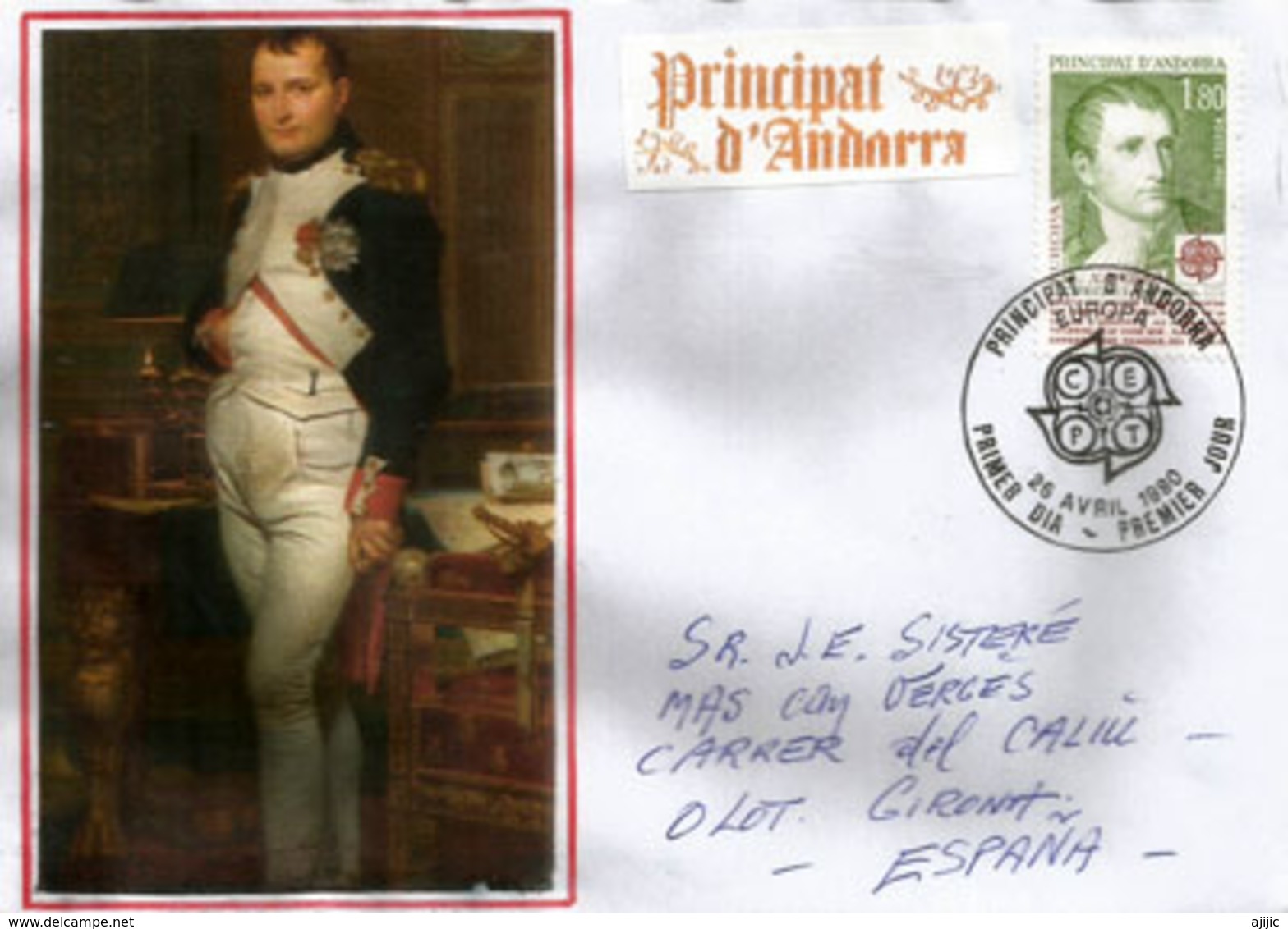 Decret Imperial Par Napoleon (1806) Retablissant La Co-Principauté D'Andorre. EUROPA ANDORRA. - Napoléon