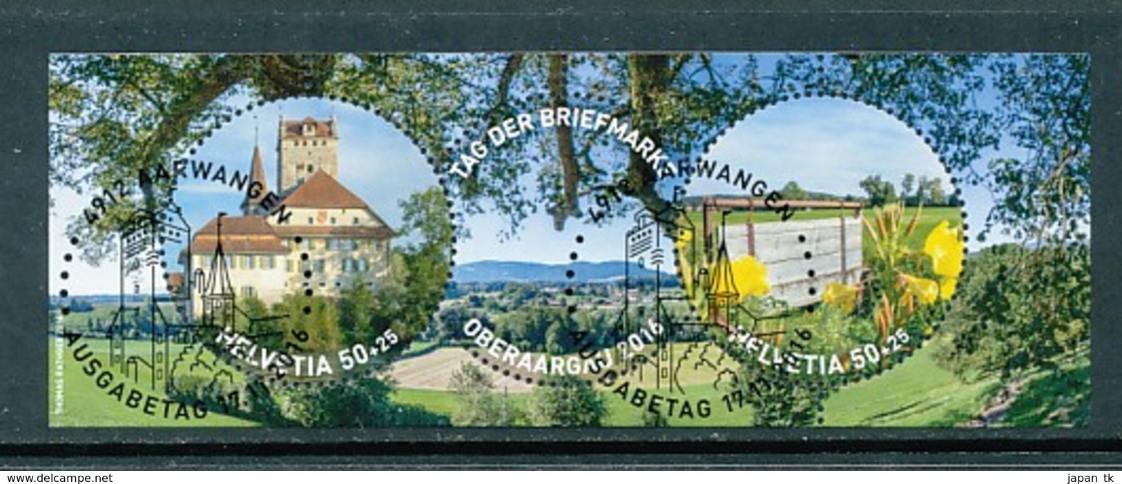 SCHWEIZ Mi.Nr. Block 63 Tag Der Briefmarke - Oberaargau - Used - Blocks & Kleinbögen