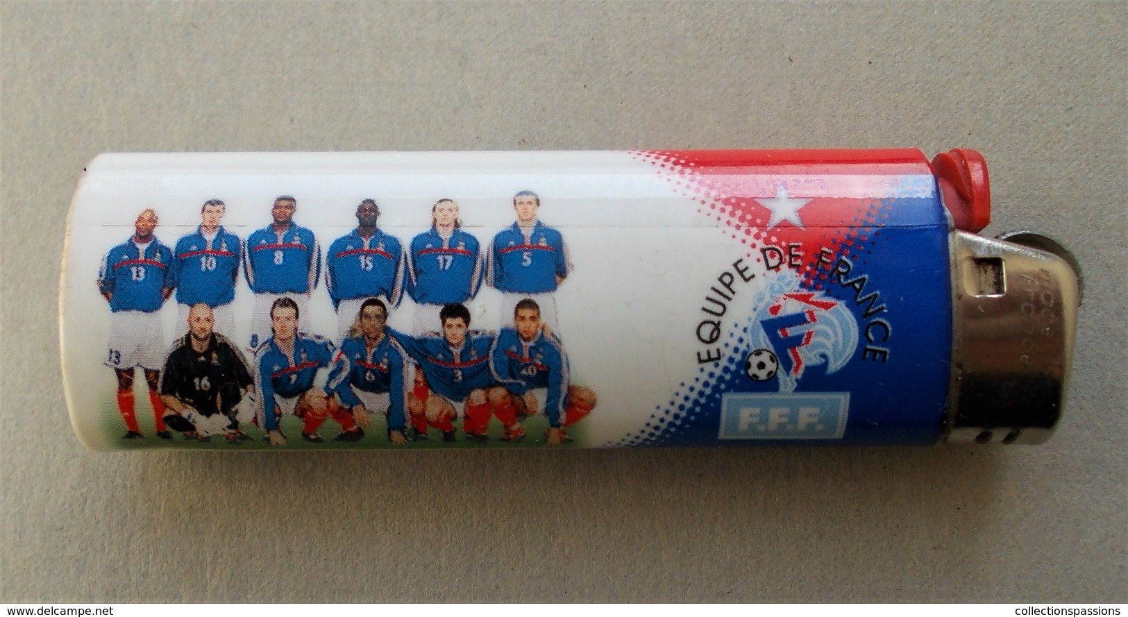 - Briquet BIC - Coupe Du Monde 1998 - Youri Djorkaeff - - Autres & Non Classés