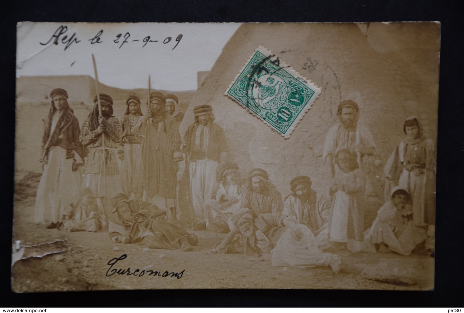 SYRIE ALEP Turcomans Carte Photo - Syrie