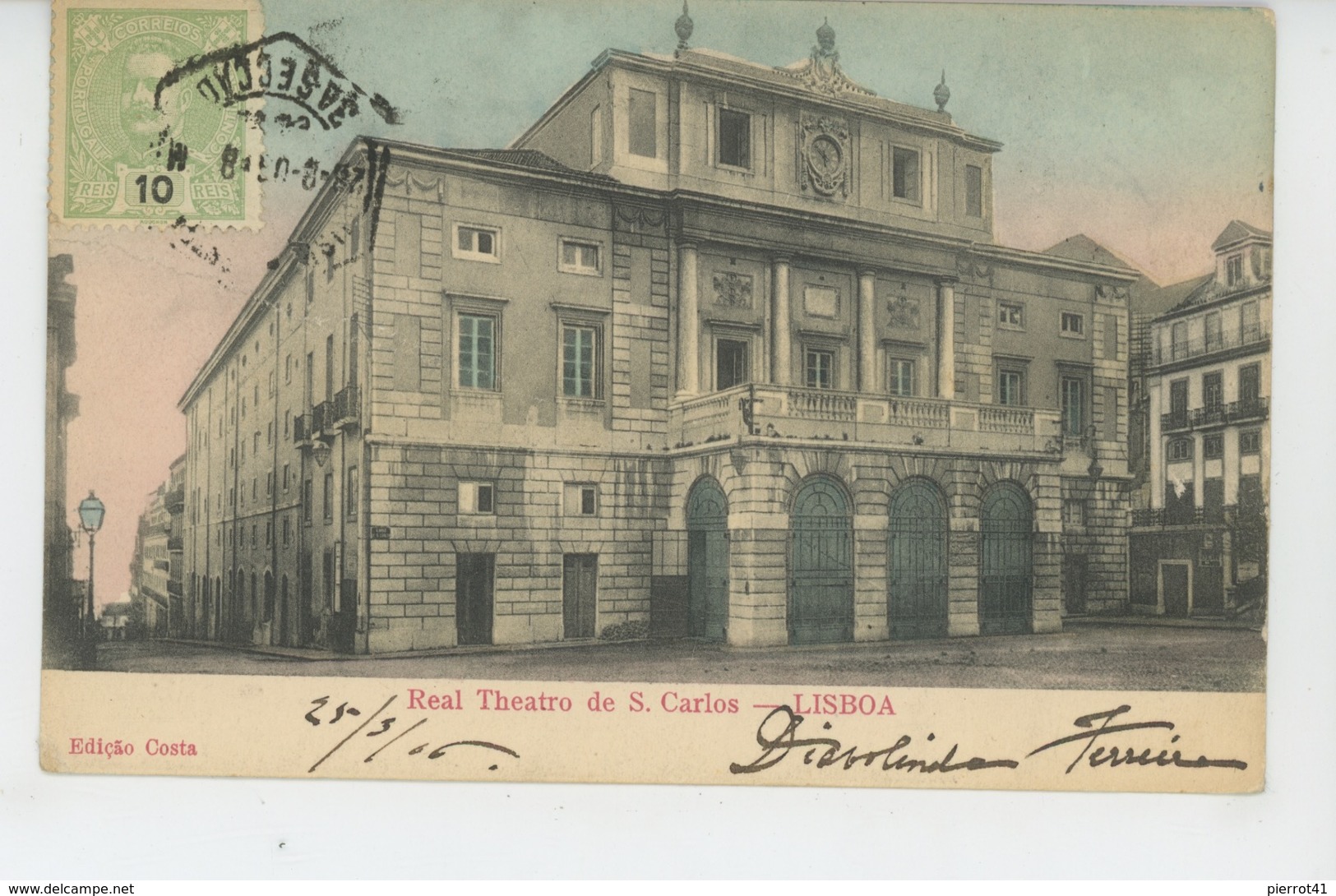 PORTUGAL - LISBOA - Real Teatro De S. Carlos - Lisboa